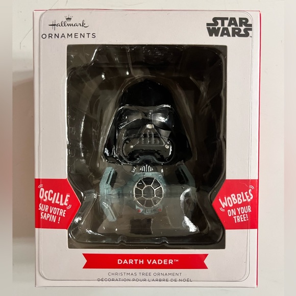 Hallmark Star Wars Darth Vader Bouncing Buddy Christmas Ornament NIB - Picture 2 of 9